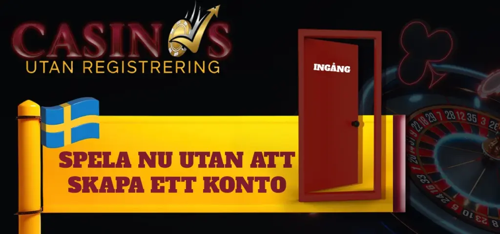 Casinoinformation utan konto och registrering